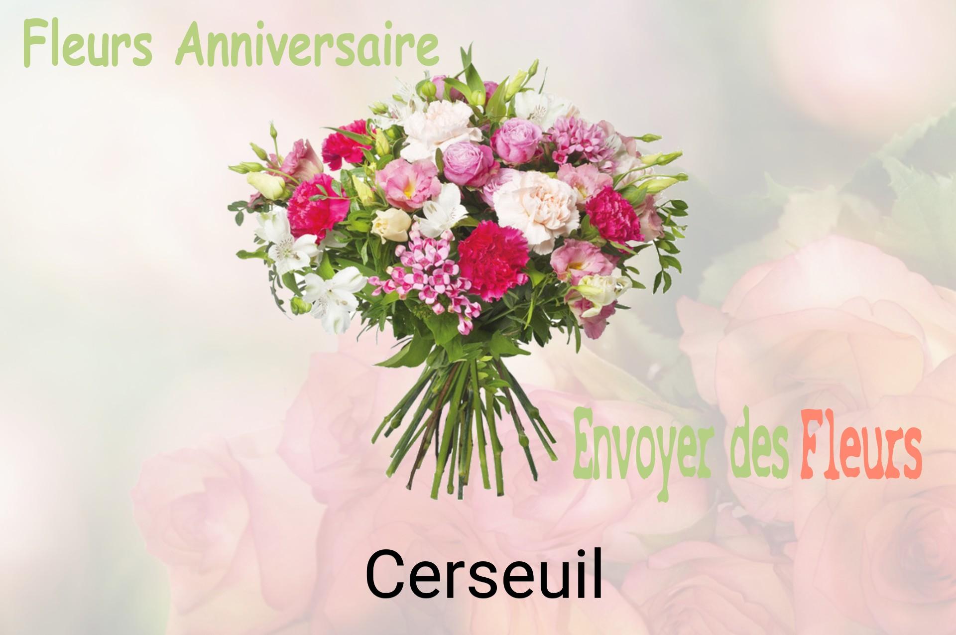 Bouquet de fleurs d’anniversaire livré à Cerseuil