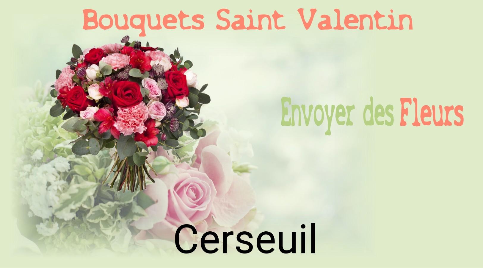 Roses de Saint-Valentin livrées à Cerseuil